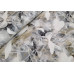 10cm Canvas "Blüten abstrakt ecru/beige/antrazith" (Grundpreis € 10.00/m)  